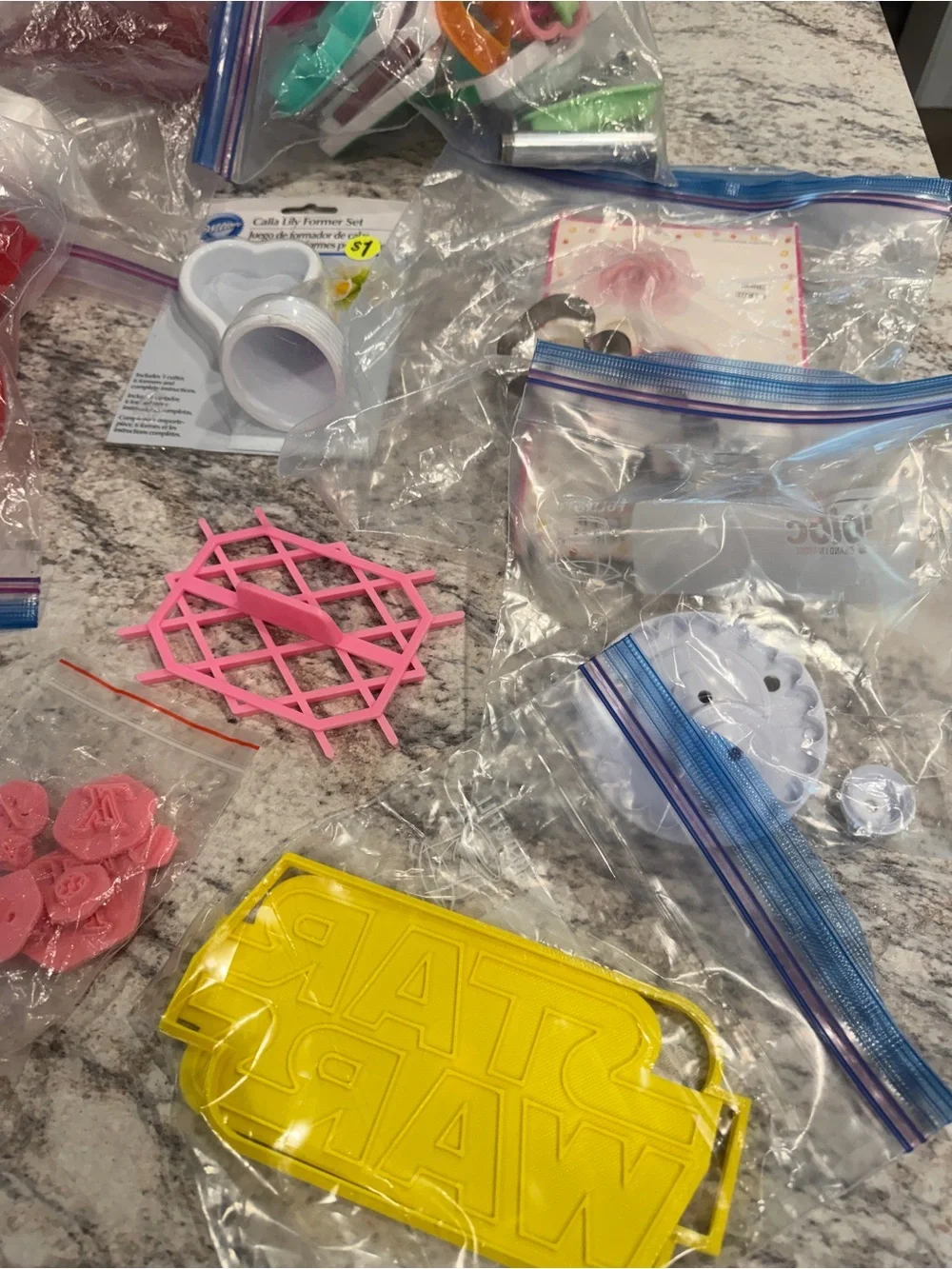 Huge Cookie Decorating & Fondant Cutter Lot – 3D Printed, Wilton & More baking